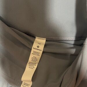 Lululemon blue/Gray Activewear cropped legging size 10